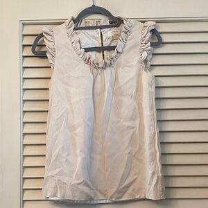 Kate Spade silk ruffle top